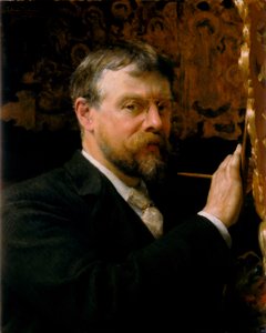 Self Portrait of Lawrence Alma-Tadema by Lawrence Alma Tadema